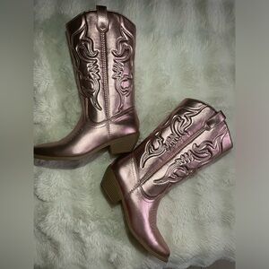 Pink Cowboy Boots